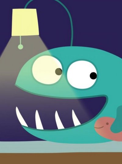 Le poisson-veilleuse