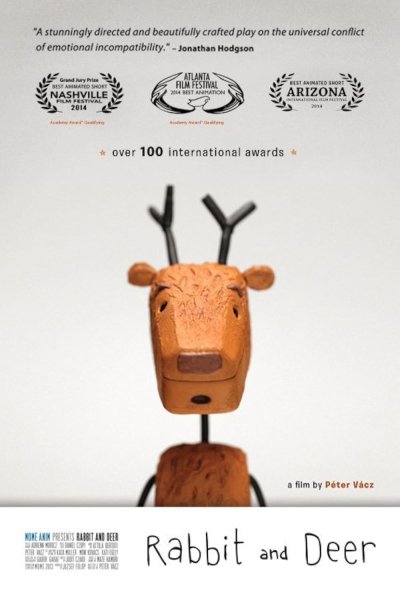 Le lapin et le cerf