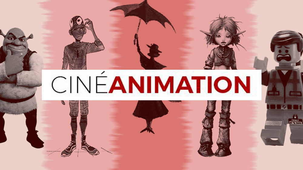 Couverture Ciné Animation Personnages de films d'animation