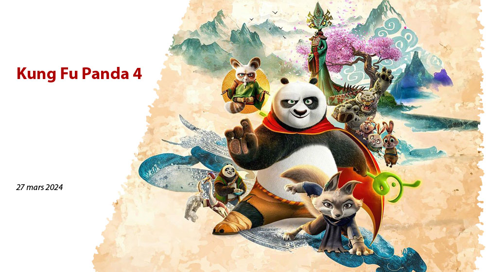 Kung Fu Panda 4 couverture