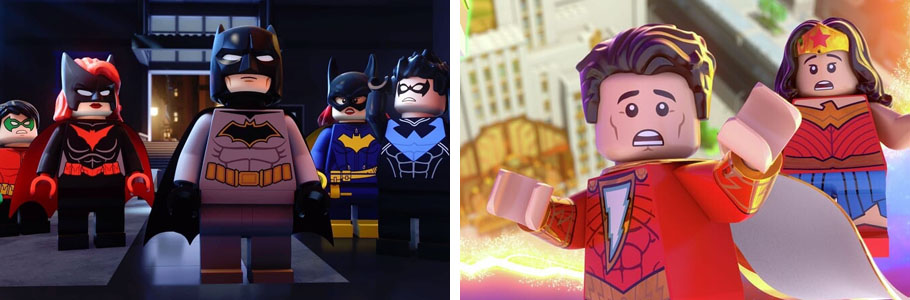 LEGO Batman: une histoire de famille et LEGO DC Shazam! : Monstres et Magie