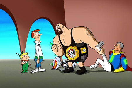 Les Jetsons et les Robots catcheurs de la WWE