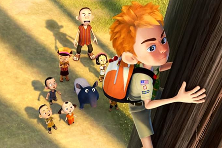 Sam et les monstres de feu (2012), de Kompin Kemgumnird