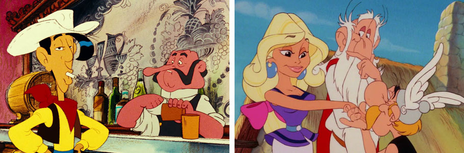 La Ballade des Dalton et Astérix et la surprise de César