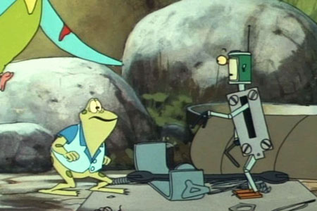 Froggy et Charlie au pays des pommes de pin