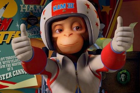 Les chimpanzés de l'espace 2