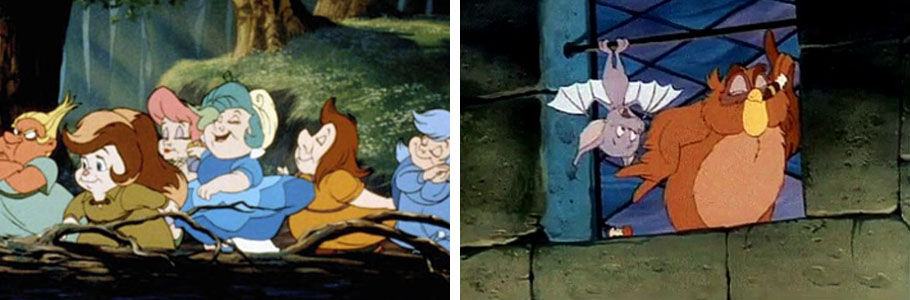 Blanche-Neige et le Château hanté image 2 et 3