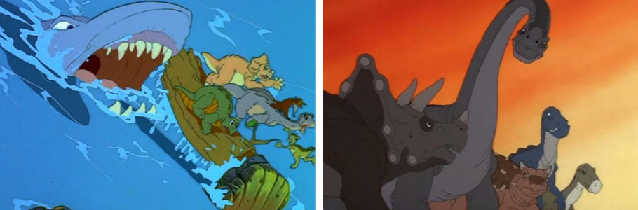 Le Petit Dinosaure : L'Île mystérieuse image 2 et 3