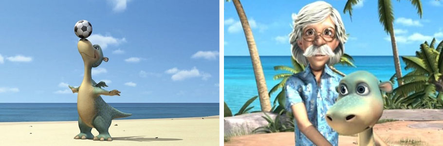 Les aventures de Impy le dinosaure image 2 et 3