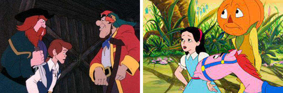 L'Île au trésor et Retour au pays d'Oz