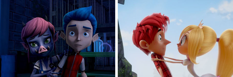 L'Île des monstres et Le Royaume de Dawn