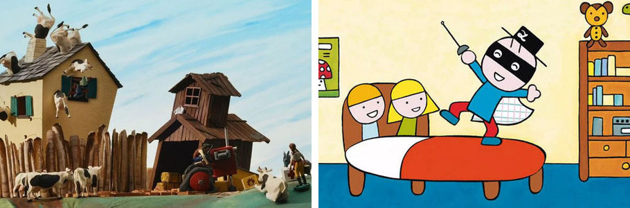 Panique au village et Allez raconte !