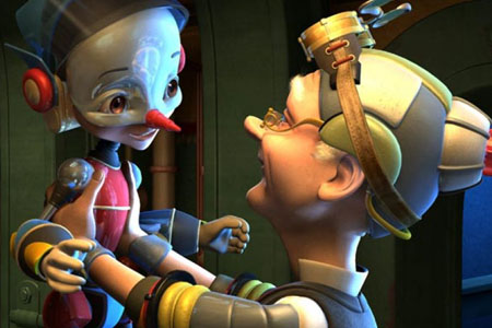 Pinocchio, le robot