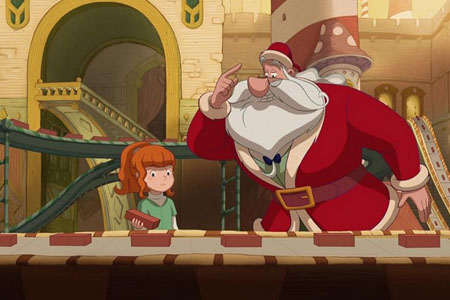 L'apprenti Père Noël et le flocon magique