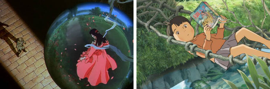 Memories - Koji Morimoto, Tensai Okamura, Katsuhiro Otomo - 1995 et Mai Mai Miracle - Sunao Katabuchi - 2009