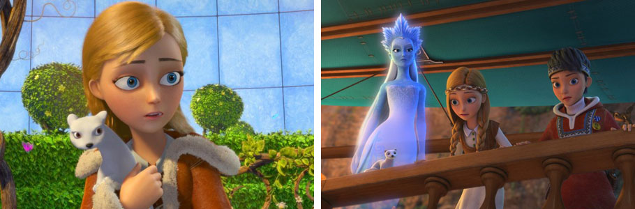 The Snow Queen - La Reine des Neiges et La Princesse des glaces : Le Monde des miroirs magiques