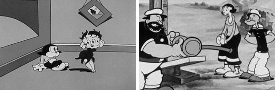 Bimbo's Initiation et Popeye le marin 