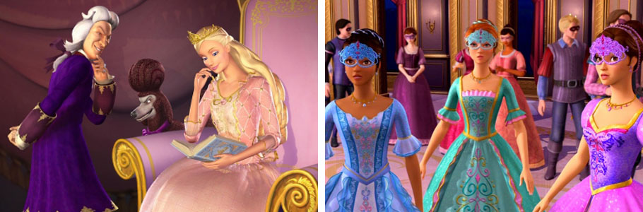 Barbie : Cœur de Princesse et Barbie et les trois mousquetaires