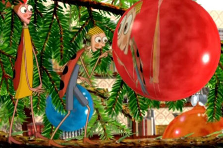 Le Noël des coccinelles (Le Père Noël est sans rancune) (2001), de Heiki Ernits et Janno Põldma