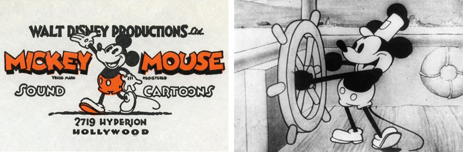 Walt Disney Productions et Mickey mouse