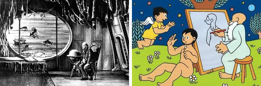 Aventures fantastiques et La création du monde