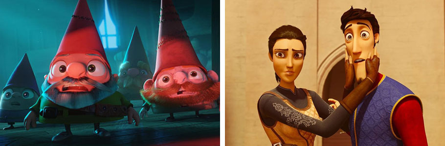 Gare aux Gnomes - Peter Lepeniotis - 2017 et Charming, un prince trop charmant