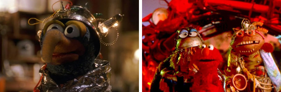 Les muppets dans l'espace et Elmo au pays des grincheux