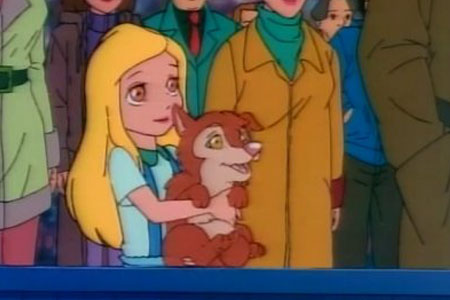 Curly, le petit chien