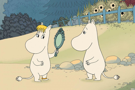 Les Moomins sur la Riviera