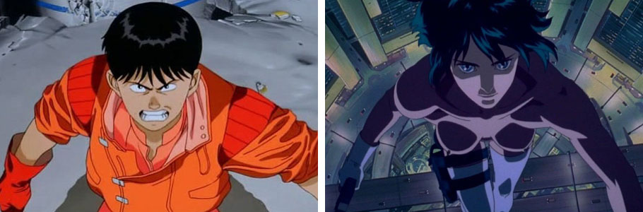 Akira et Ghost in the Shell