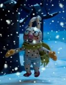 Gros-pois et Petit-point dans la tempête de neige