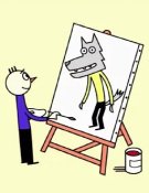 Pour faire le portrait d'un loup