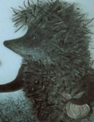 Le Petit Hérisson dans la brume