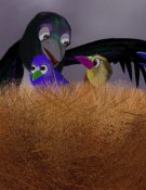 Maman Corbeau et le renard