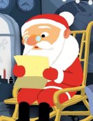 Myrtille et la lettre au Père Noël