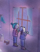 Bain de Neige en Norvège