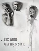 Six Men Getting Sick