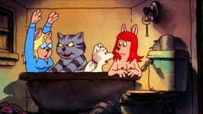 Illustration d'animation classée X: Film Fritz The Cat