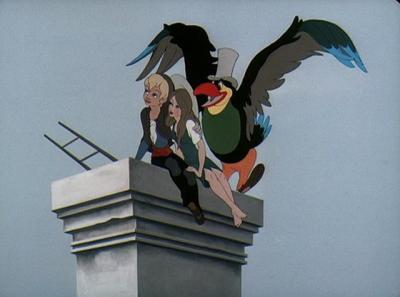 Illustration d'animation française: Film Le Roi et l'Oiseau