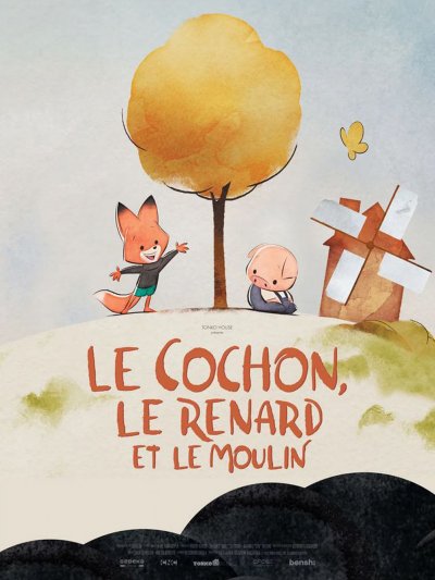 Le cochon, le renard et le moulin