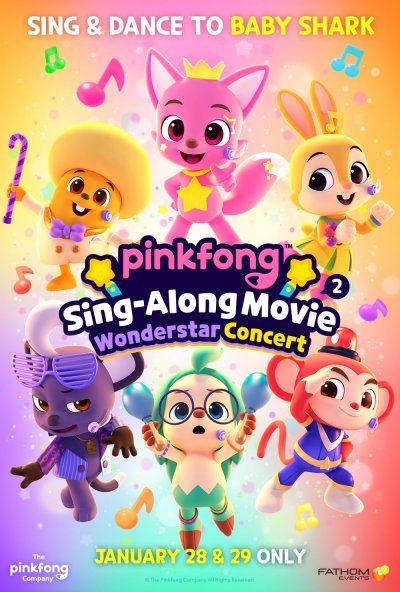 Pinkfong Sing-Along Movie 2 Wonderstar Concert