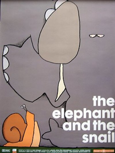 L'éléphant et l'escargot