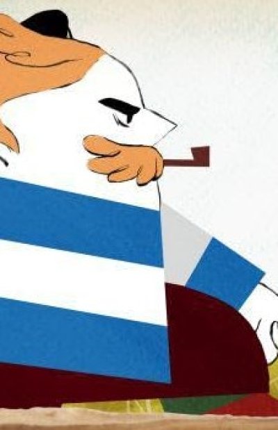 Dans un petit bateau