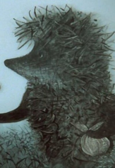 Le Petit Hérisson dans la brume