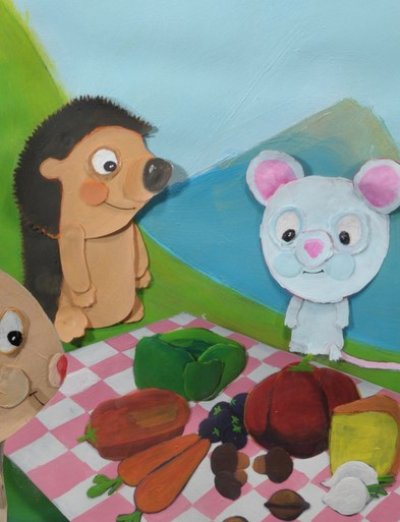 Le Petit hérisson partageur