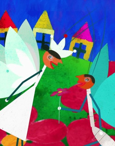 Le mariage du papillon