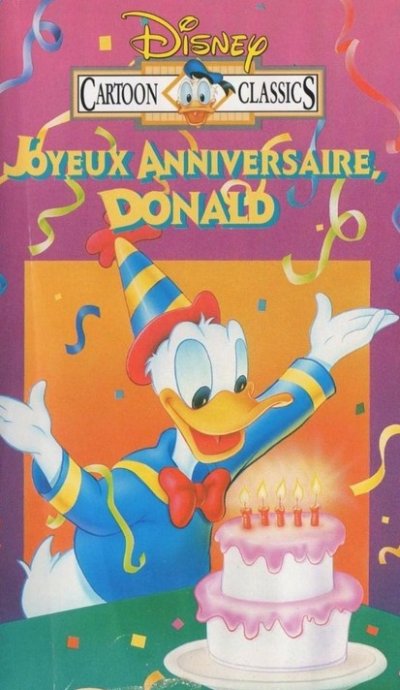 Joyeux anniversaire Donald