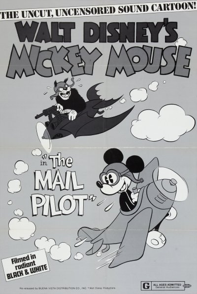 Mickey Postier du Ciel