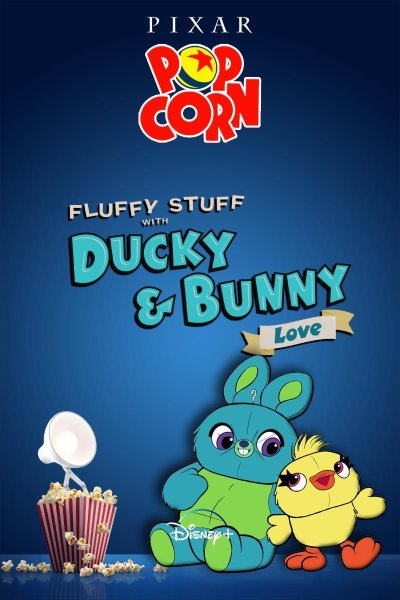 Pixar Popcorn - Ducky & Bunny  Dis Bunny