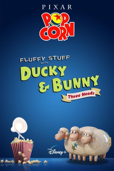 Pixar Popcorn - Ducky & Bunny  Les Trois Têtes
